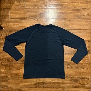 Like New Men’s Lululemon Metal Vent Tech Long Sleeve - Navy - Size L
